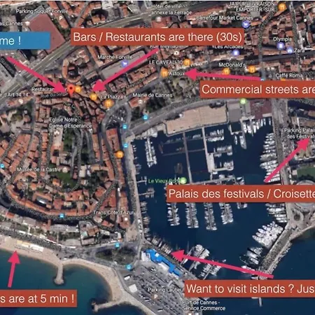 Lejlighed Le Panisse - - 9 Min Palais - Cannes